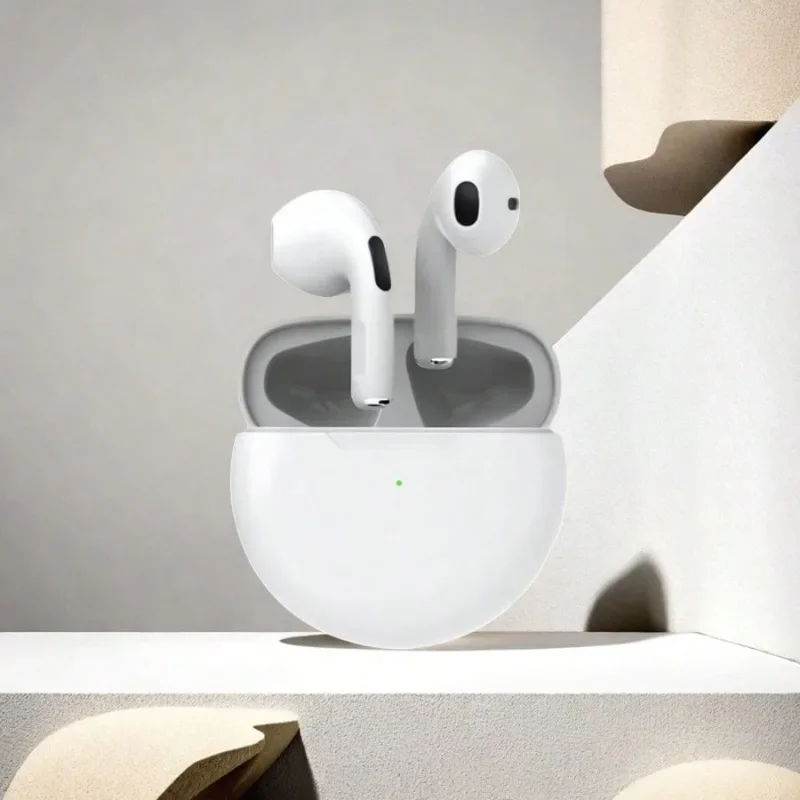 سماعات رأس لاسلكية جديدة TWS Pro 6 مع ميكروفون Fone سماعات بلوتوث رياضية للجري لسماعات أذن Apple iPhone Xiaomi Pro6 #1