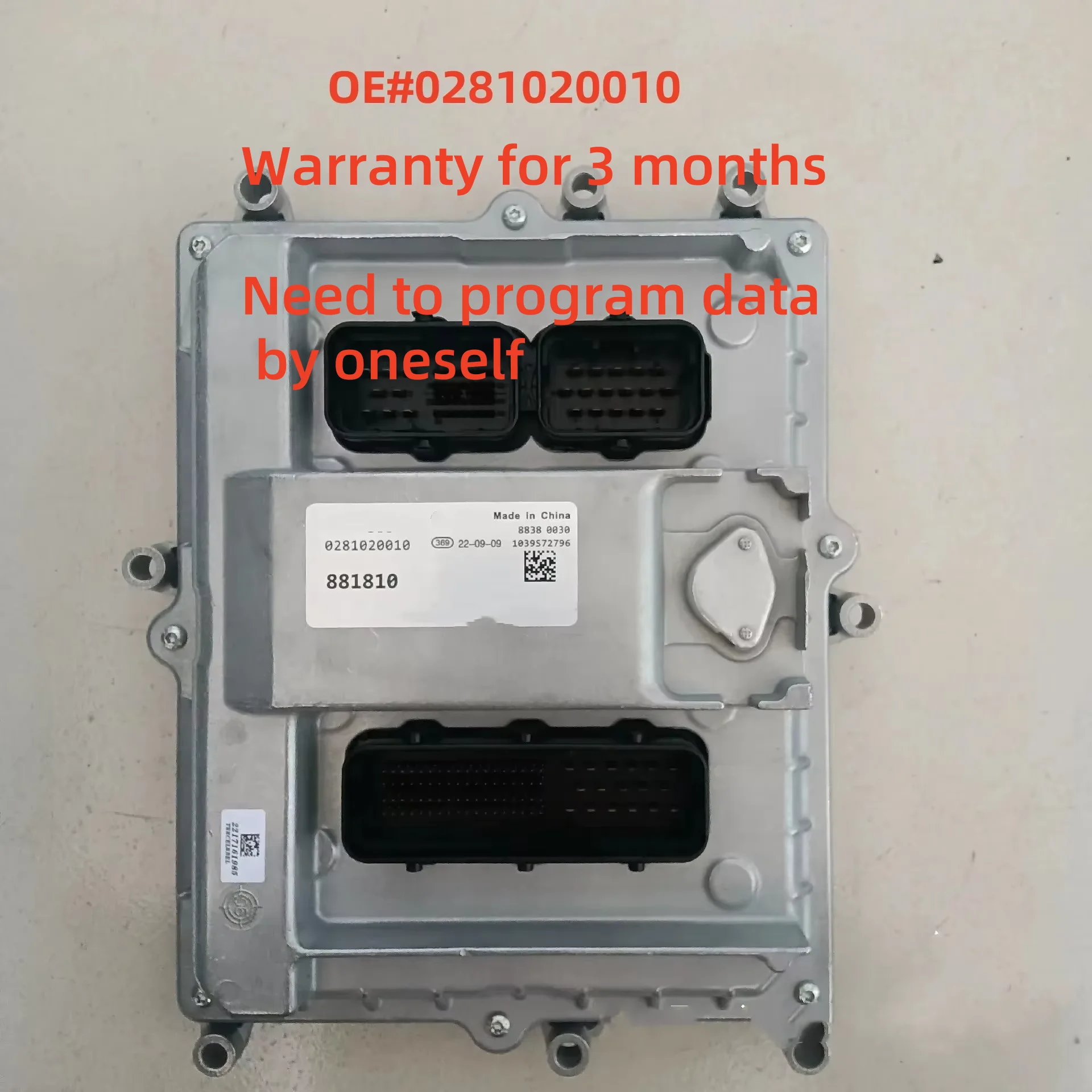 

High quality 0281020010 Diesel Truck Electronic Engine Computer Board ECU ECM Module for Bosch ﻿