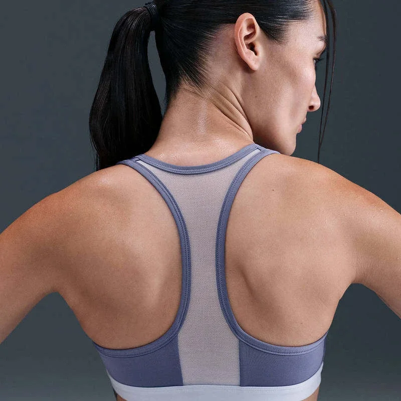 Nike Women's Front Zipper Sports Bra, Medium Support Quick-Dry Lining Active Underwear for Workout FN2732-499