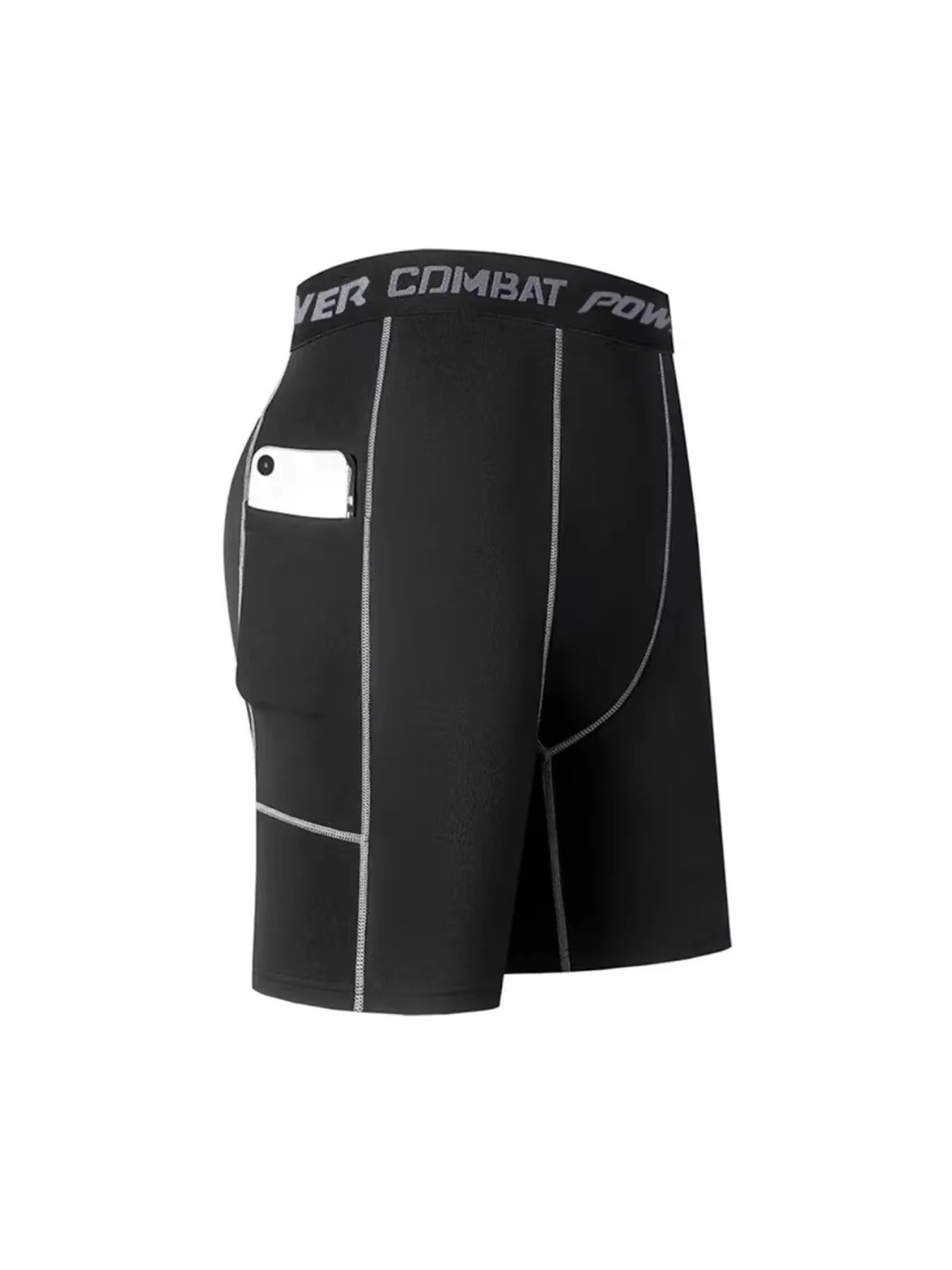 1-Piece Set Of Men's Sexy Long Boxer Shorts, Sports Breathable Pocket Underwear, Fashionable And Casual Men's Underwear