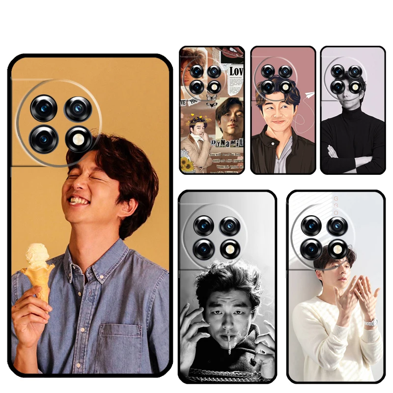 Kpop Gong Yoo Funda For OnePlus 13 13R 12 R 11 9 10 Pro 8T 9RT 10T OnePlus Nord 4 CE 2 3 Lite N20 N30 Case