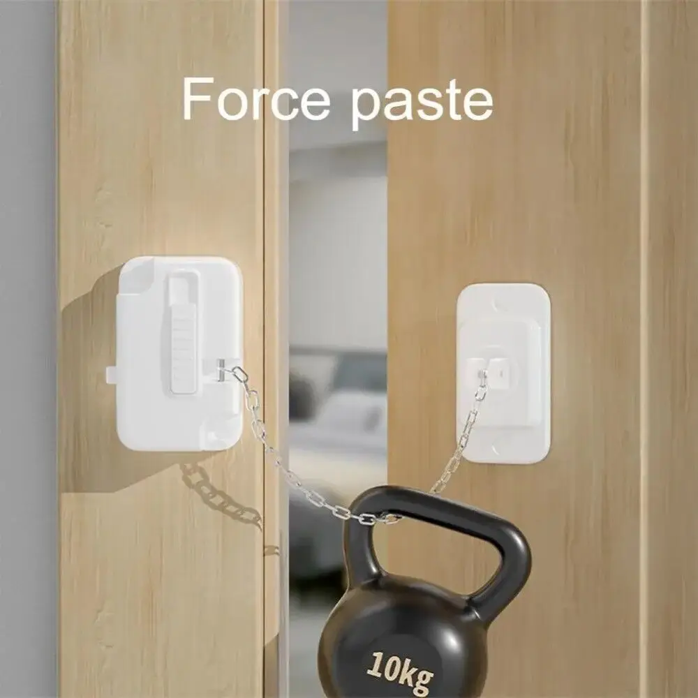 Blokada okna z zabezpieczeniem przed przytrzaśnięciem palców, samoprzylepna, regulowana, ogranicznik otwarcia okna, bez wiercenia, uniwersalna ochrona, blokada szafek, do domu.