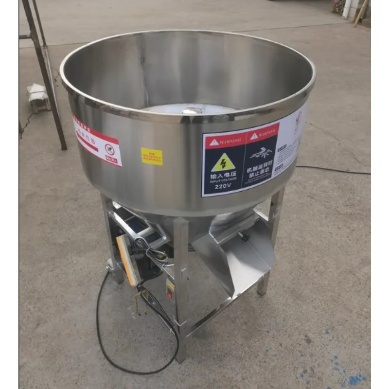 304 stainless steel mixer feed pellet corn mixer seed coating small home farm dry and wet dual use
