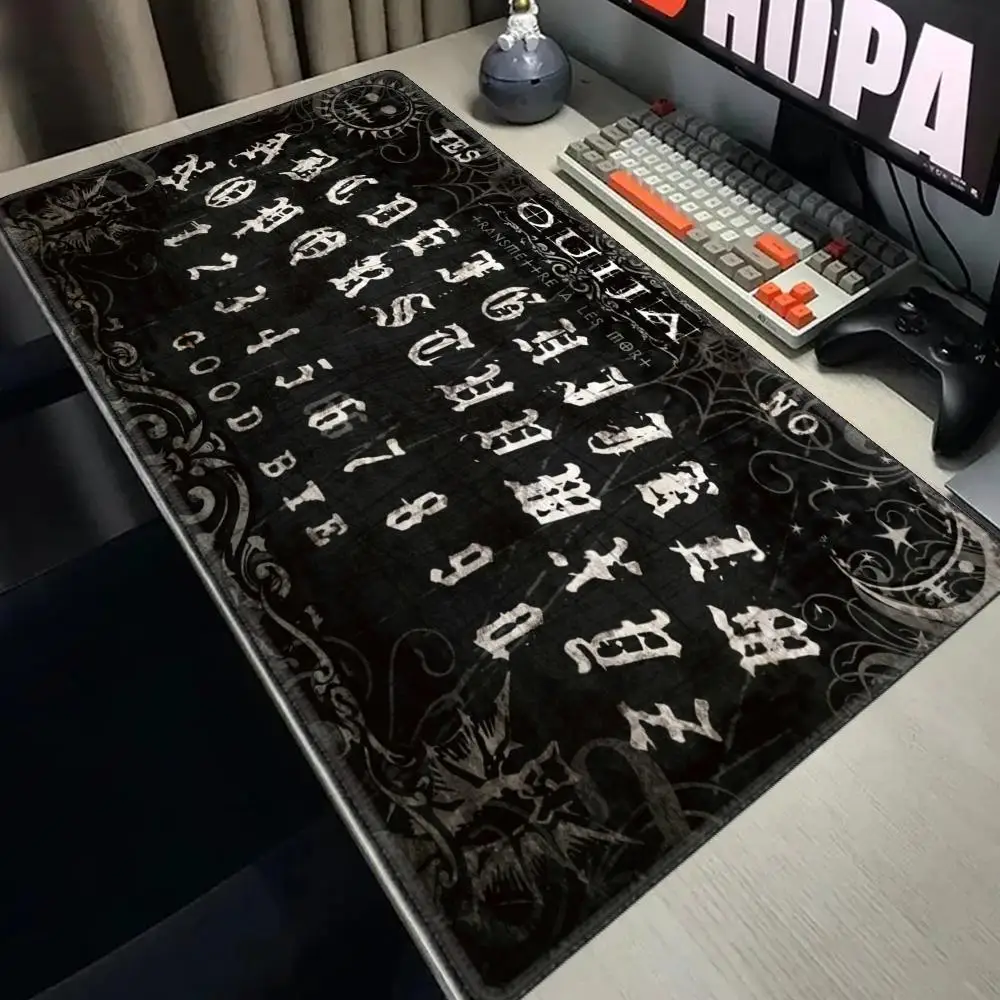 

Ouija Boards Xxl Mouse Pad Gaming Accessories Keyboard Desk Mat Computer Large Table Carpet Pc Gamer 900x400 Black Mousepad Mats