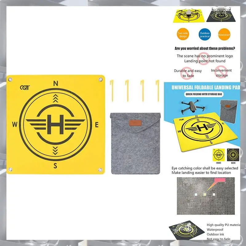 

Hot Selling-Drone Tarmac Coordinate Pad For DJI Avata 2 / 3 Pro Folding Landing Pad Aerial Coordinate Pad,Drone Tarmac Coordinat