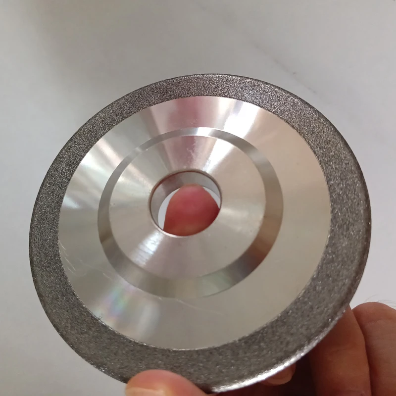 SDC ダイヤモンド砥石 ARC 半円形 直径100mm 125mm 150mm 200/400グリット 合金ネジ溝入れ研磨工具