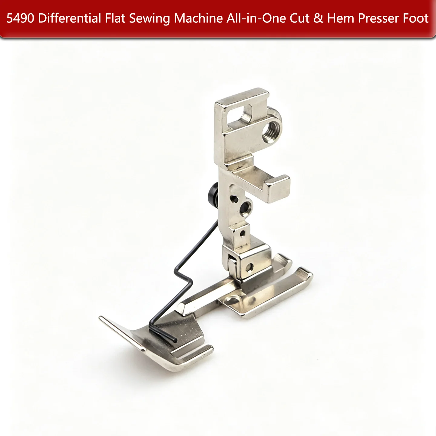 Hot Sale 5490 Differential Presser Foot, Bedoli Walking Foot Cut & Hem All-in-One Industrial Sewing Machine Spare Parts
