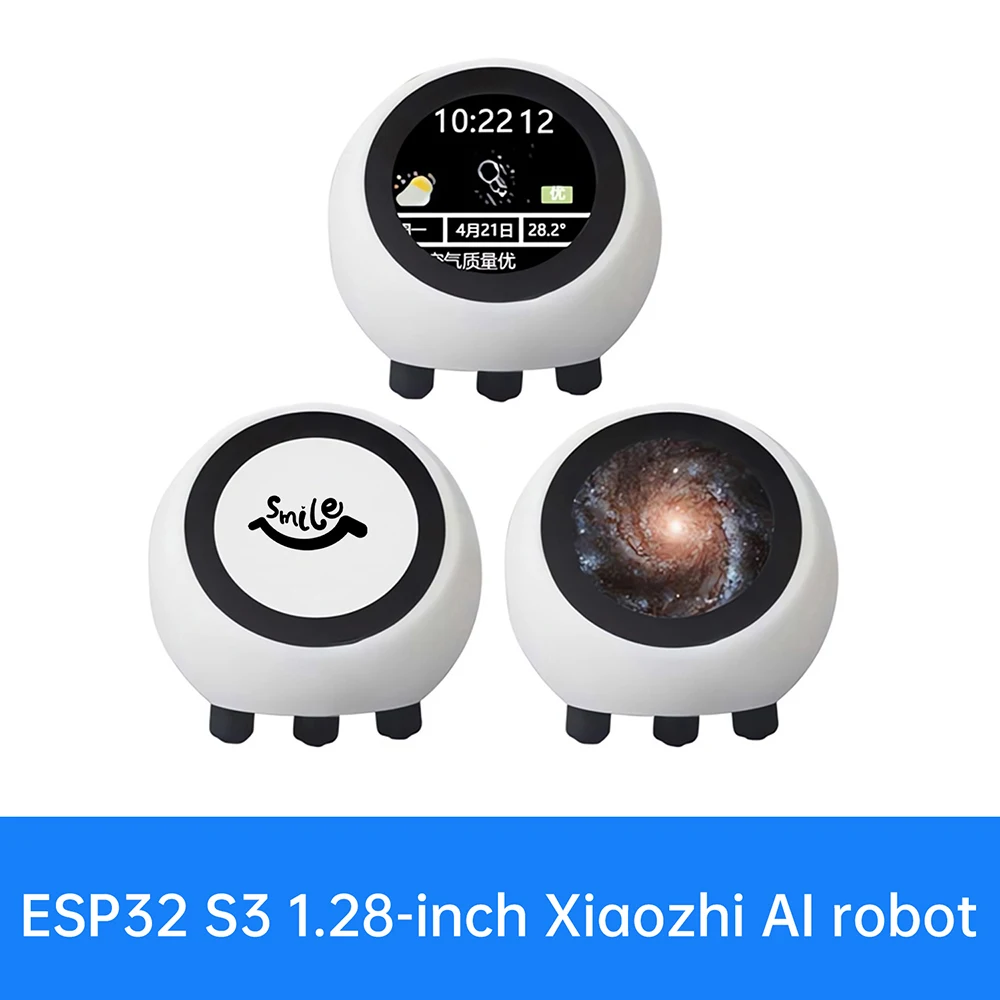 

ESP32-S3 Voice Module With 1.28Inch Display Screen Xiaozhi AI Deepseek Artificial Intelligence Voice Robot Development Board
