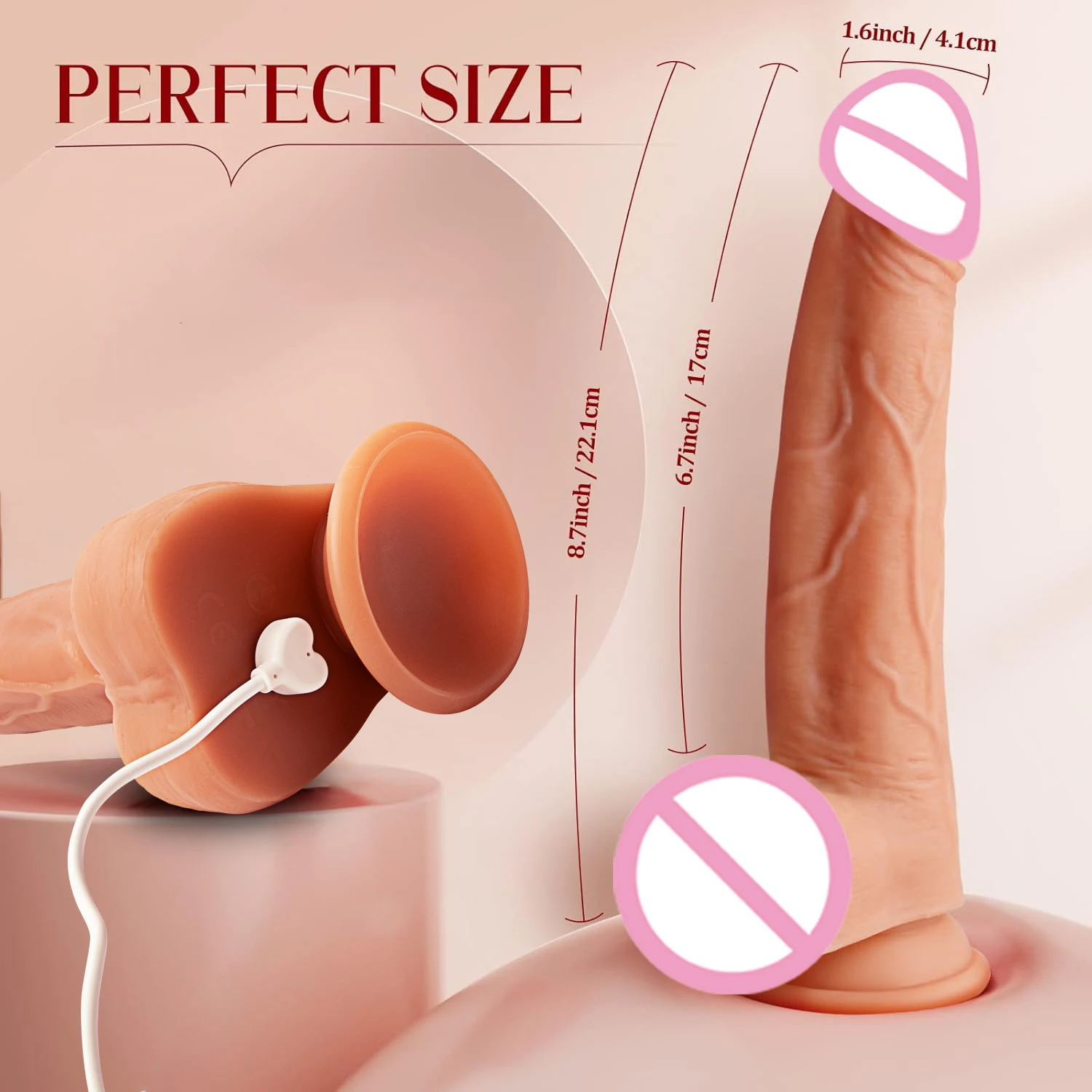 ضخمة واقعية سيليكون التحكم عن بعد دسار الجة تهتز الإناث الجنس لعب الاختراق G بقعة البظر المهبل النشوة الجنسية مدلك