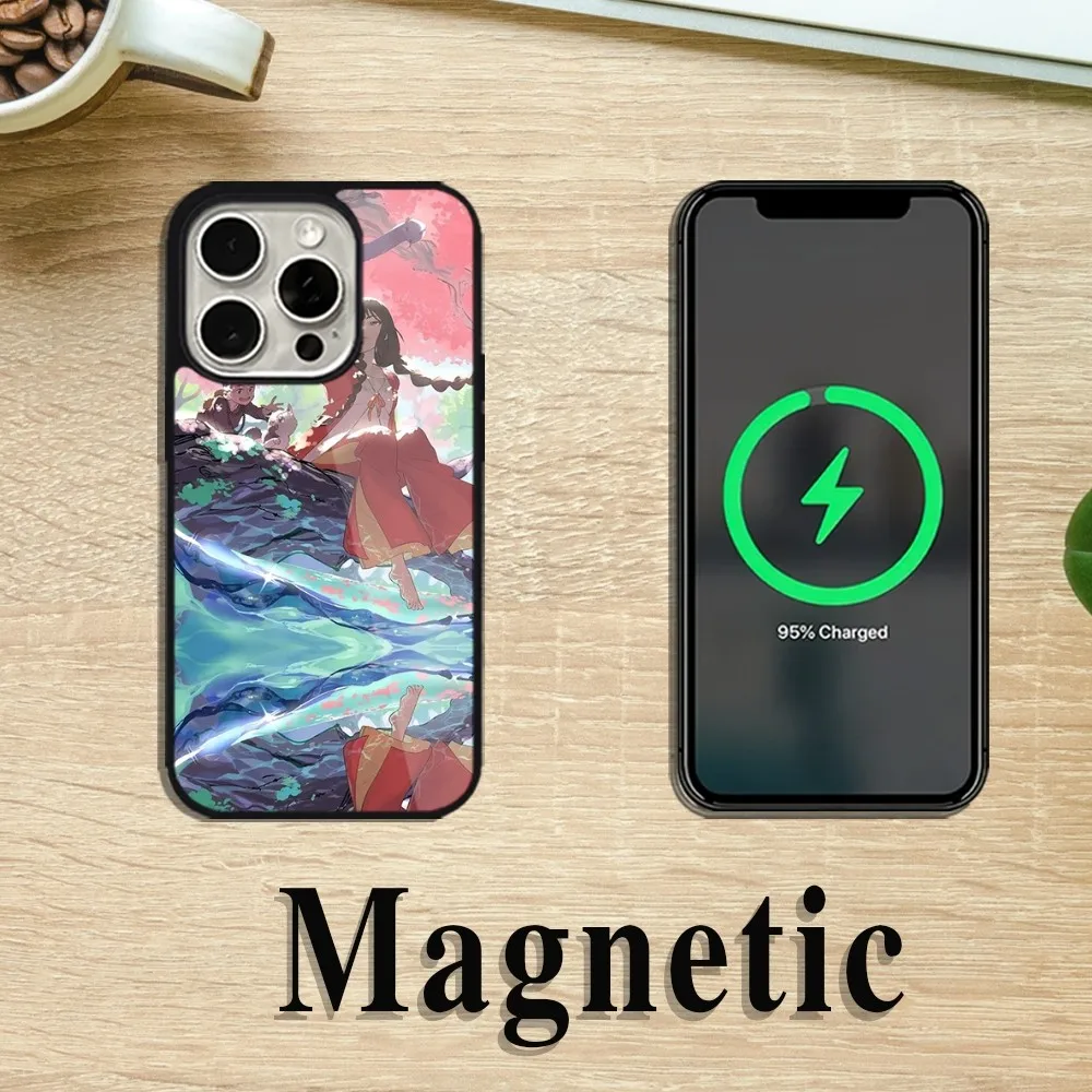 F-Fairies Cartoon A-Albums Phone Case For iPhone 11 12 13 14 15 Pro Max Plus Magsafe Magnetic Wireless Charging