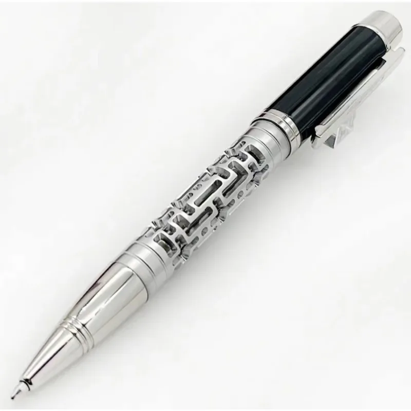 New-Yamalang Luxurious Metal Cut-out Design Rollerball Pen 0.5-0.7mm Business Stationery Writing Pens Office Supplies Ball Pens