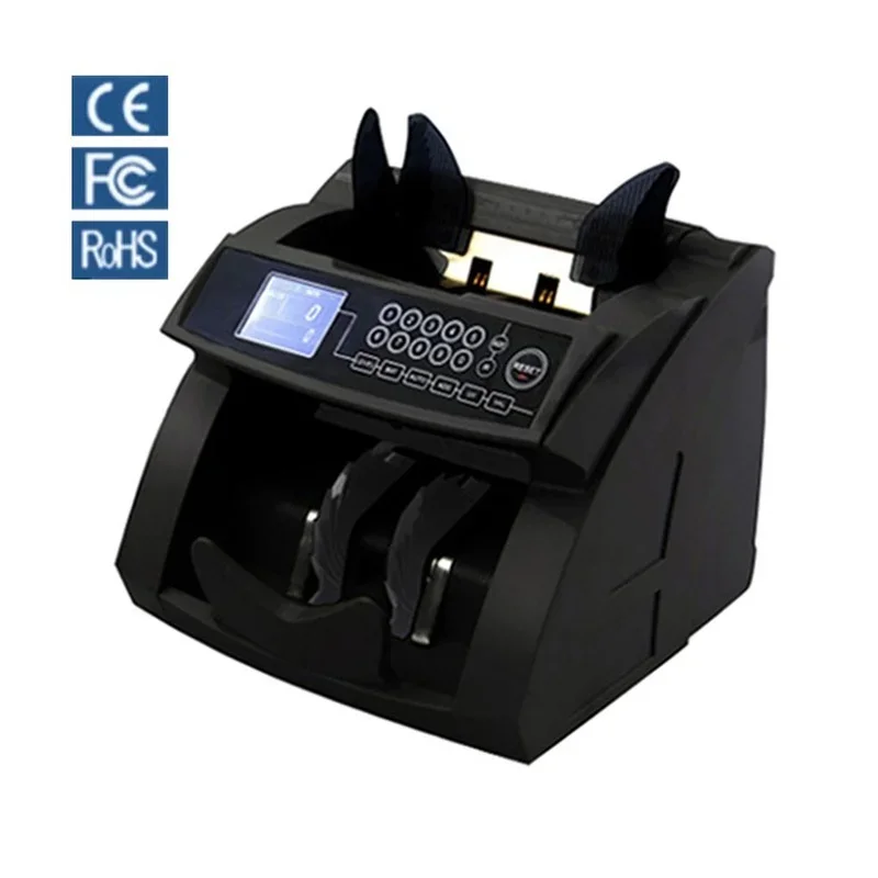 Money Counter UV and Magnetic Counterfeit Detection  TFT Bill Counter Mixed Denomination Machine  Currency Counter