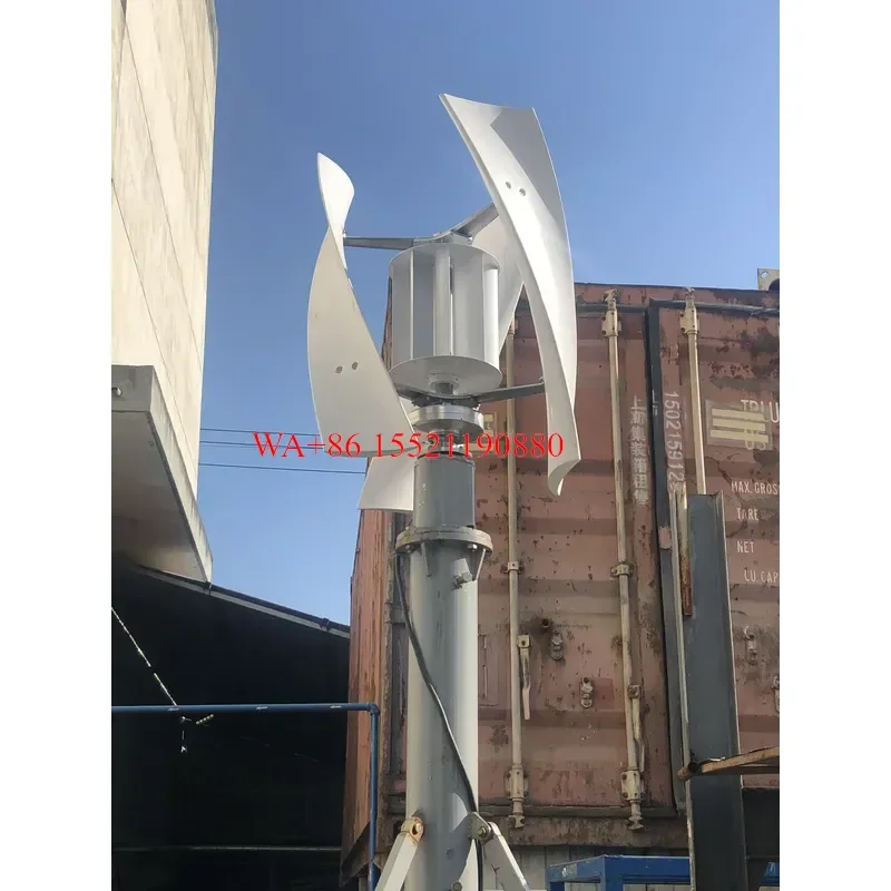 WMWMNU for ESG Home Use 220V Output 500W-3KW Vertical Wind Turbine System 12V-48V Wind Energy Generator Factory Direct Sales