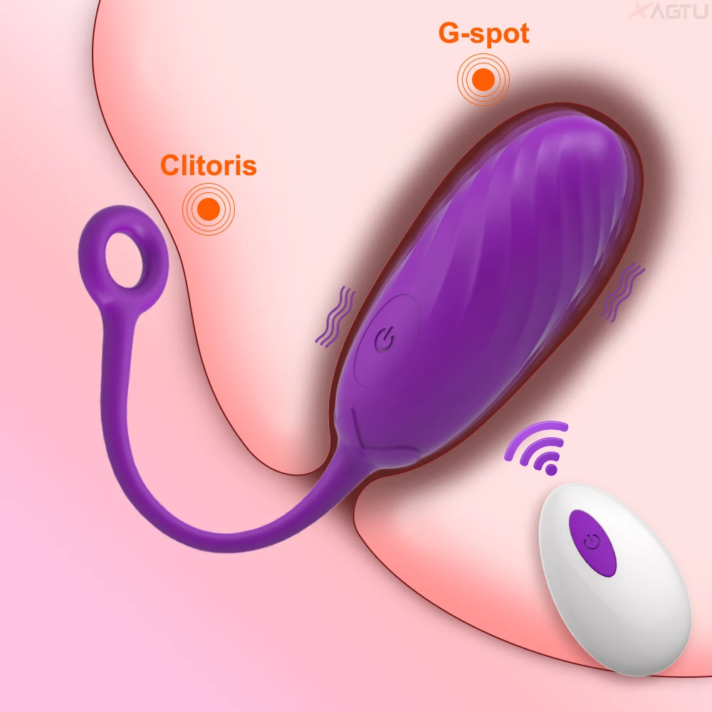 여성용 무선 진동기 에그 리모컨, G 스팟 클리토리스 시뮬레이터, 질 마사지, 러브 에그 진동 섹스 토이, 성인 용품