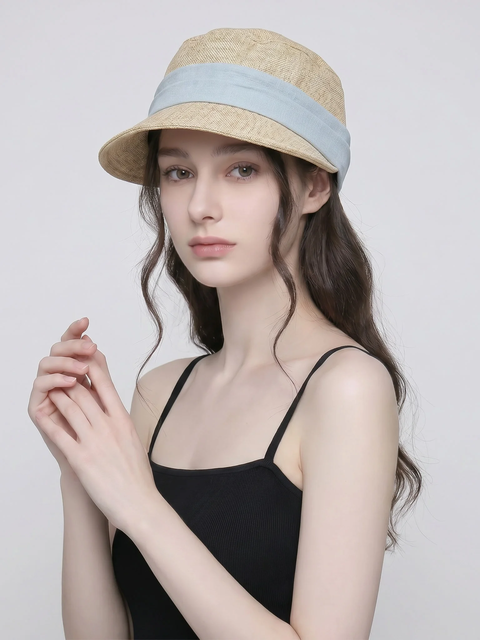 sombrero-de-equitacion-naits-keits-retro-con-lunares-de-colores-sombrero-de-ala-ancha-transpirable-para-mujer-proteccion-solar-gorra-versatil-para-verano