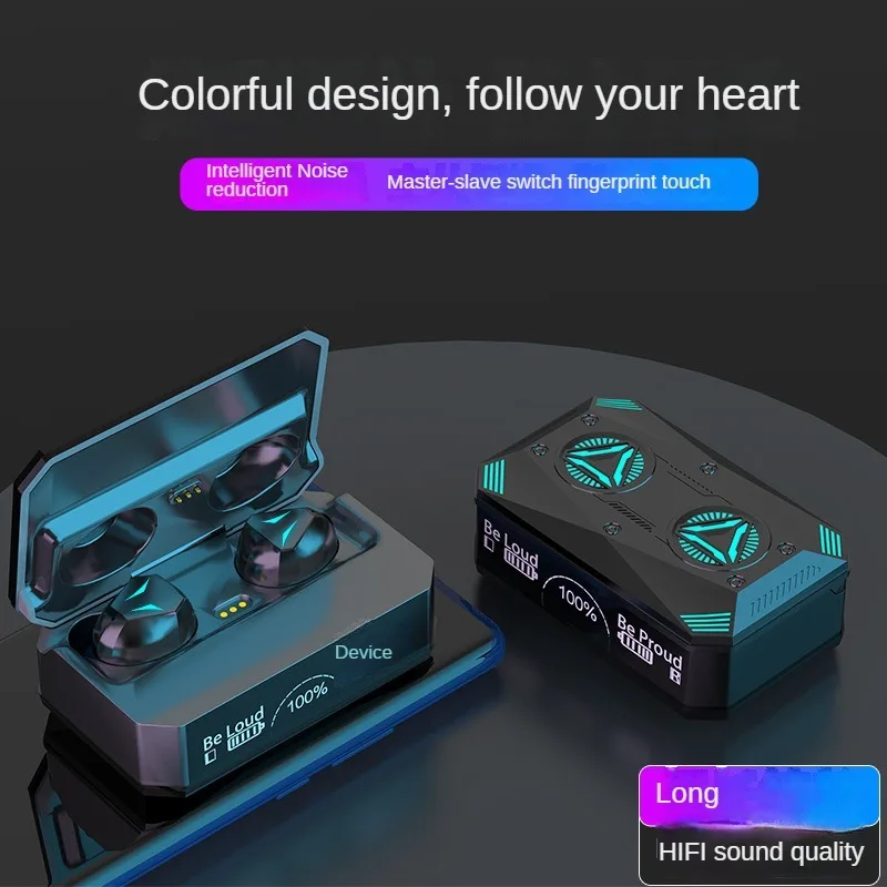 Gaming Bluetooth Earbuds | Long-Lasting TWS Wireless Earphones with Immersive In-Ear 