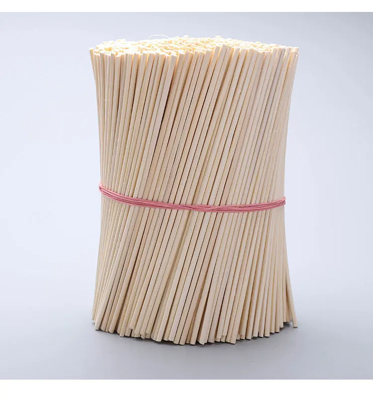 50pcs/lot 24cmx3mm Natural Rattan Sticks for Reed Diffuser Home Fragrance and Essential Oil Aromatherapy Diffuser Reed Sticks