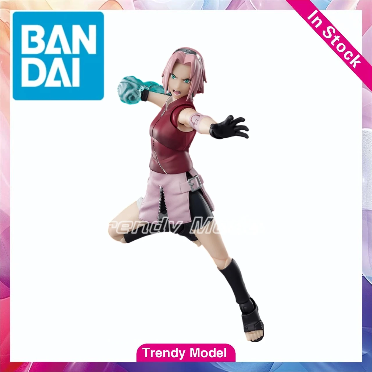 

【TM】BANDAI S.H.Figuarts Shippuden Haruno Sakura 2.0 Фигурки Сакуры, модели, игрушки, подарки, коллекционные украшения