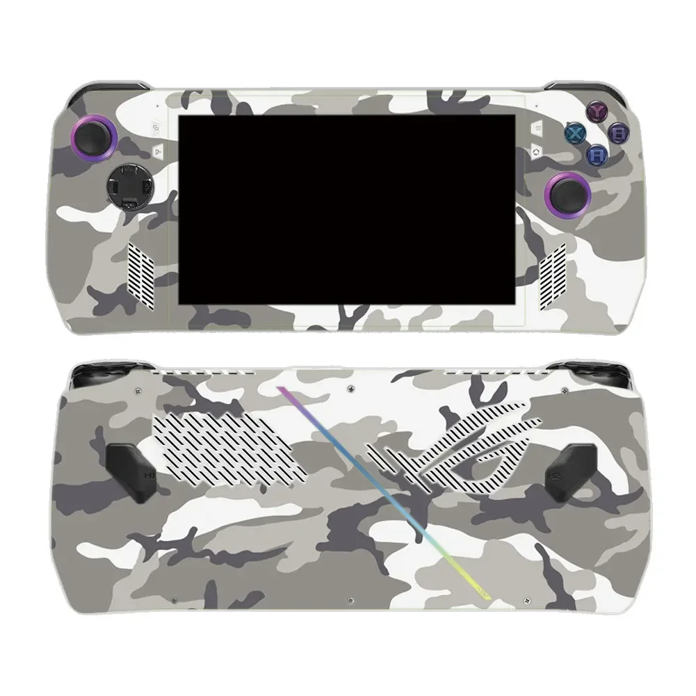 Adesivos capa caso para asus rog aliado console conjunto completo decalque de pele protetora novos designs