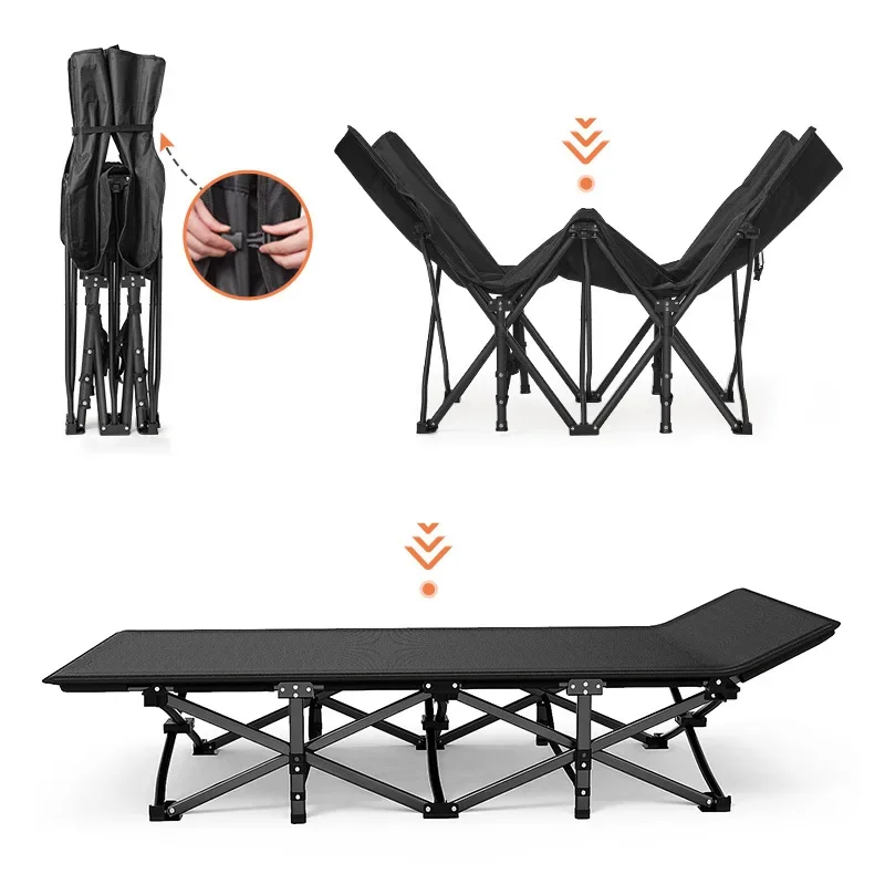 

-Wholesale Price High Quality Metal Comfortable And Convenient Storage And Portable Folding Beds Office Outdoor Folding Beds