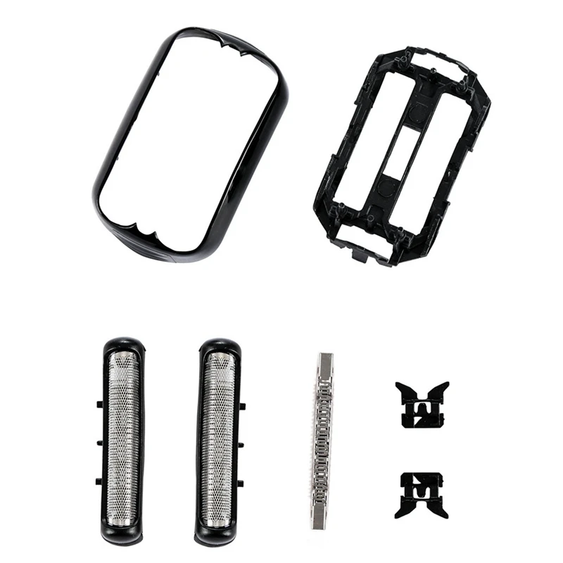 Tête de rechange pour rasoir électrique Braun, accessoires de rasoir, membrane de filet de couteau, série 3, 301S, 310S, 320S, 2 pièces