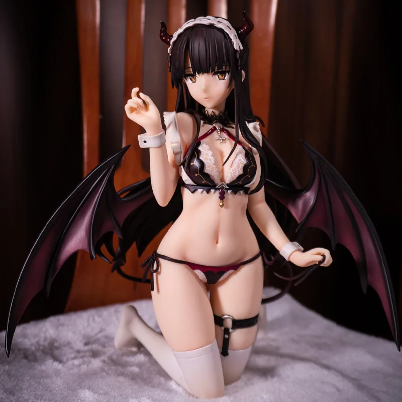 

17cm Skytube Charm Anime Girl Figure Taya Koakuma Devil Maid Ver. 1/6 scale Pvc action Figurine Adult Collection Model Doll Toy