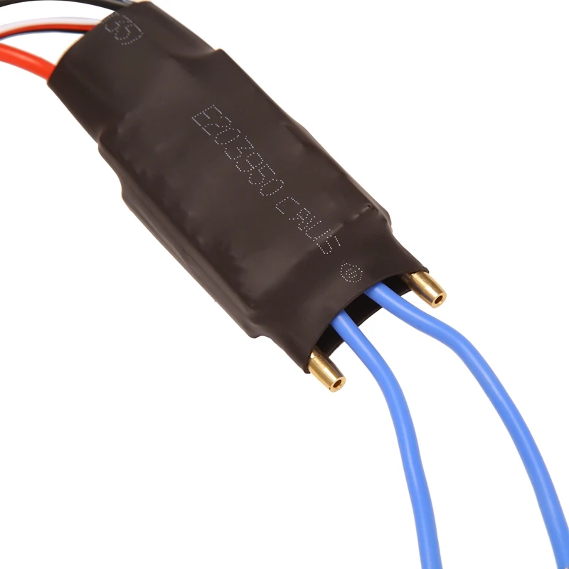 12V-24V Bidirektionaler gebürsteter elektrischer Geschwindigkeitsregler mit Stecker für RC-Schlepperboot 775 795 895 997 Motor