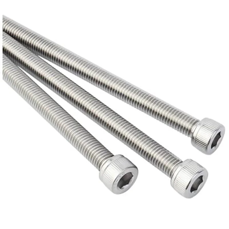M4 M5 M6 M8 M10 Socket Head Cap Screws Allen Drive Stainless Steel Bolt 100mm 110mm 120mm 130mm 140mm 150mm 160mm 170mm 200mm