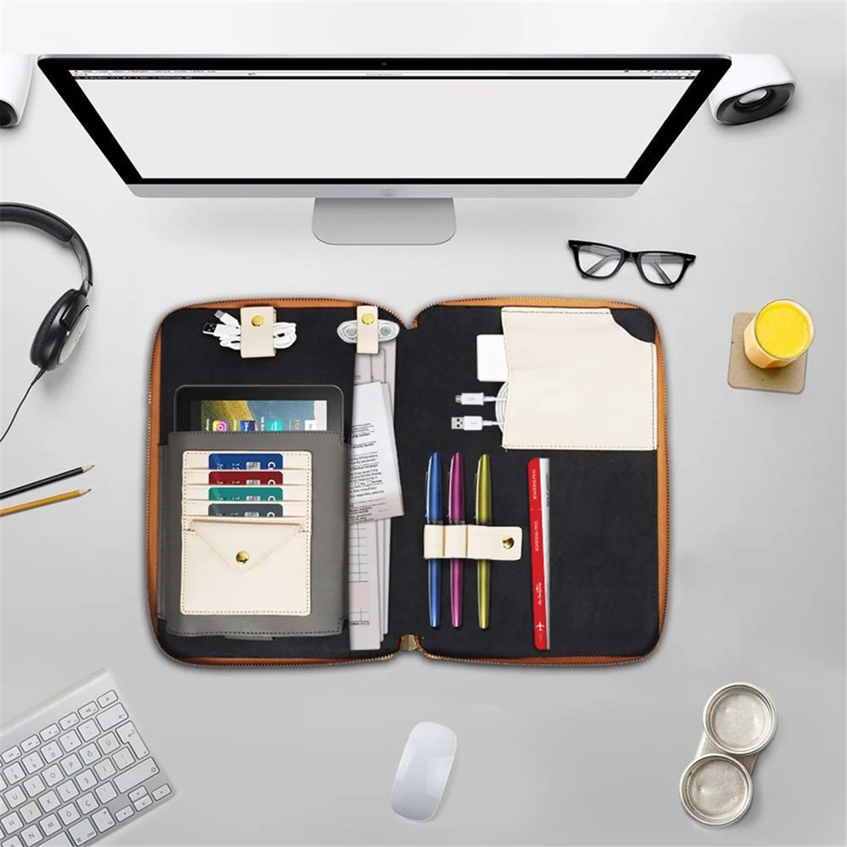 Bolsa de accesorios para tableta, cargador de Cable de disco duro Usb, tarjeta Sd, Banco de energía para teléfono, Kit de accesorios para tableta