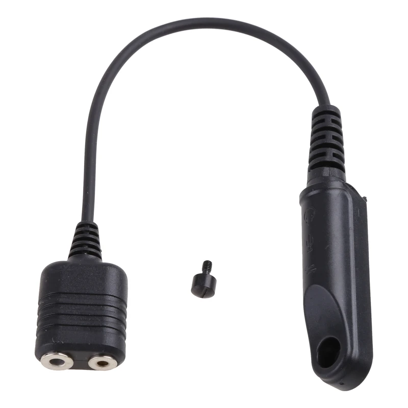 Adapter Kabel Baofeng UV-9R Plus UV-XR Wasserdicht zu 2 Pin Geeignet für UV-5R UV-82 UV-S9 Walkie Talkie Headset Lautsprecher