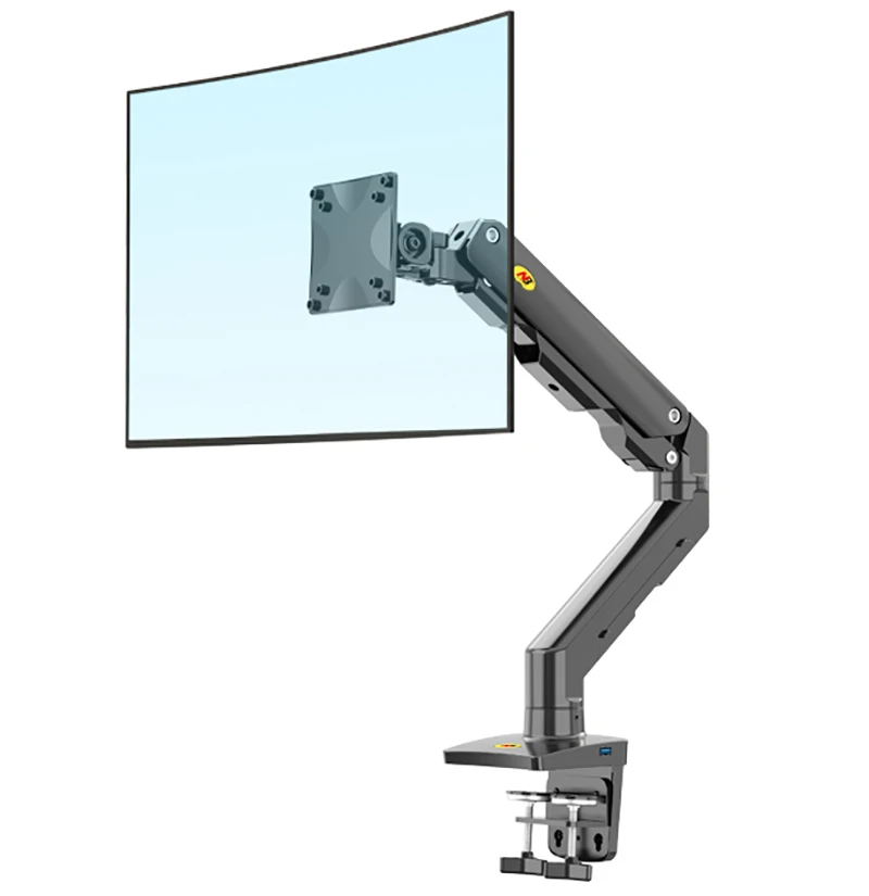 Imagem -01 - Braço de Mola Mecânica 2745 Tela Curva do Arco Suporte do Monitor Desktop Montagem Ultra Larga do Monitor Porta Usb 516kg nb G60 braco de mola mecanica 2745 tela curva do arco suporte do monitor desktop montagem ultra larga do monitor porta usb 516kg nb g60 01