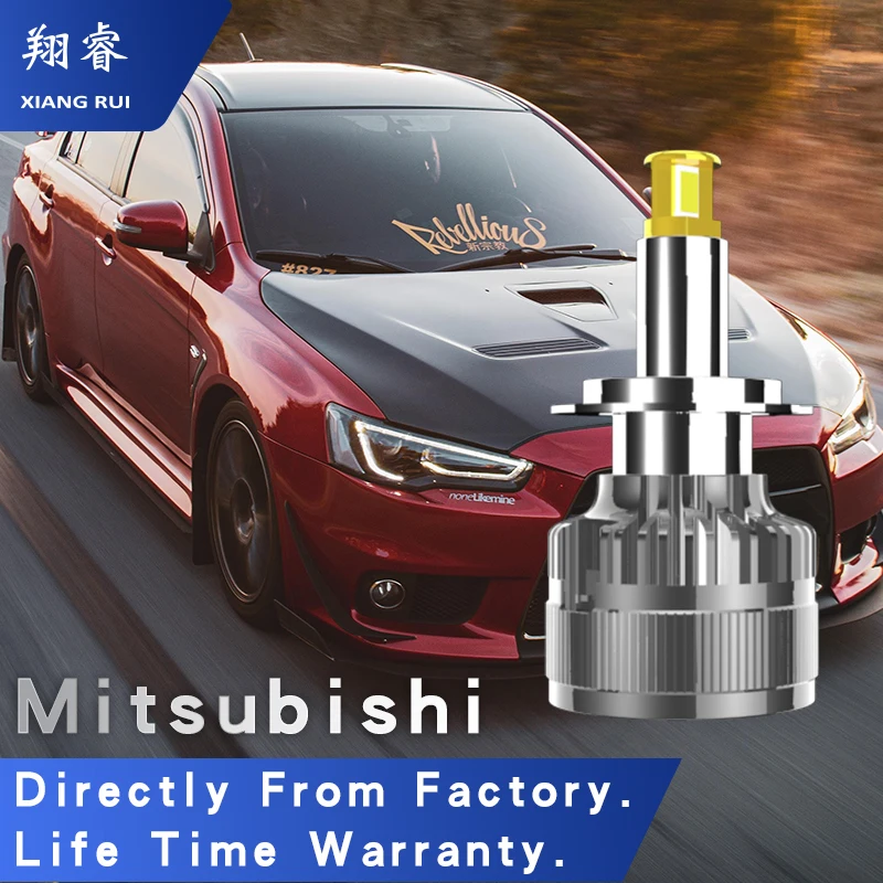 

XR for Mitsubishi Car LED Headlight 120W 42000LM 4300K H8 9 11 Fog Light 6000K H1 H4 H7 9005HB3 9006HB4 9012 Super Bright Bulb