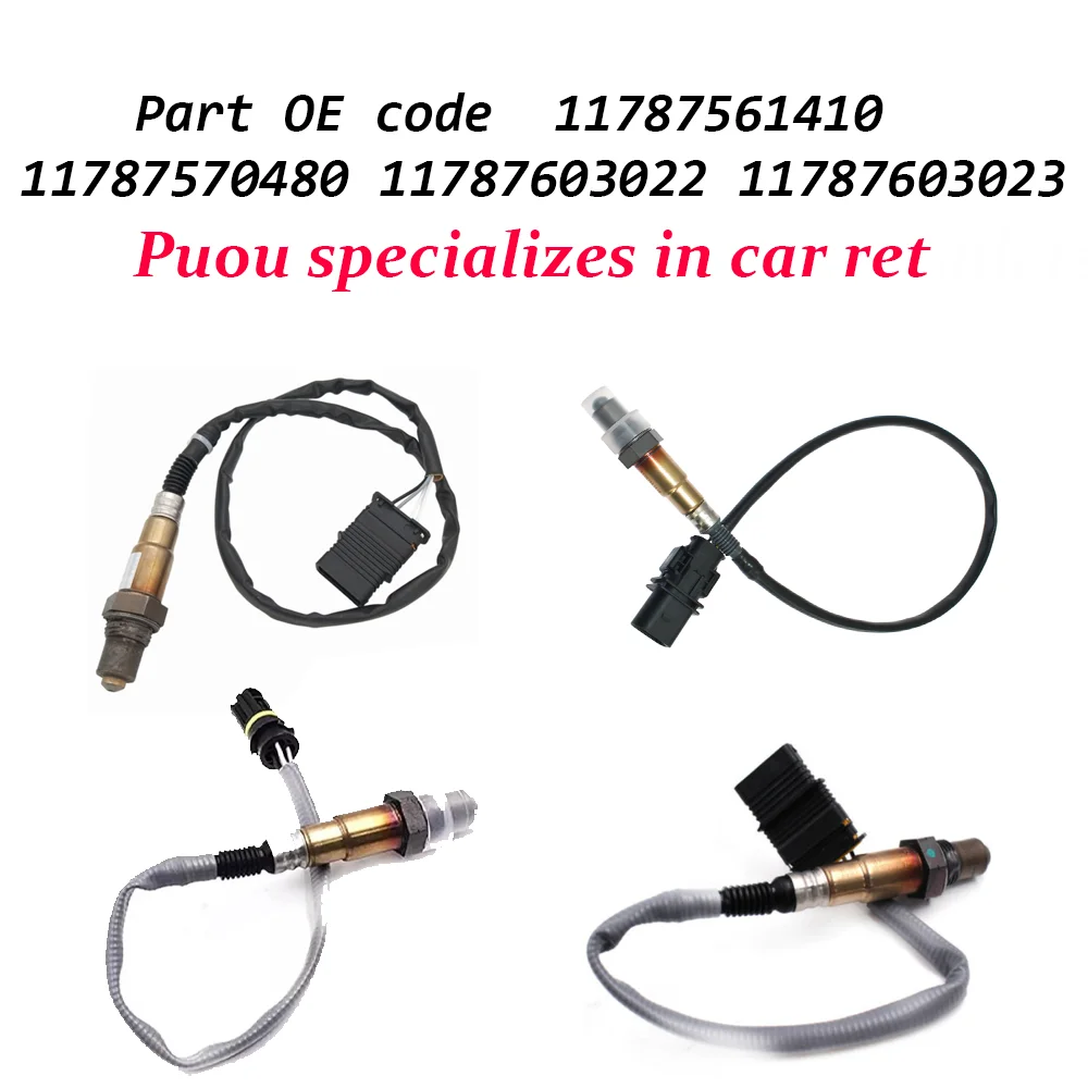 Auto Spare Parts 1 pcs Oxygen Sensor For BMW E81 E82 F10 F10 OE 11787561410 11787570480 11787603022 11787603023