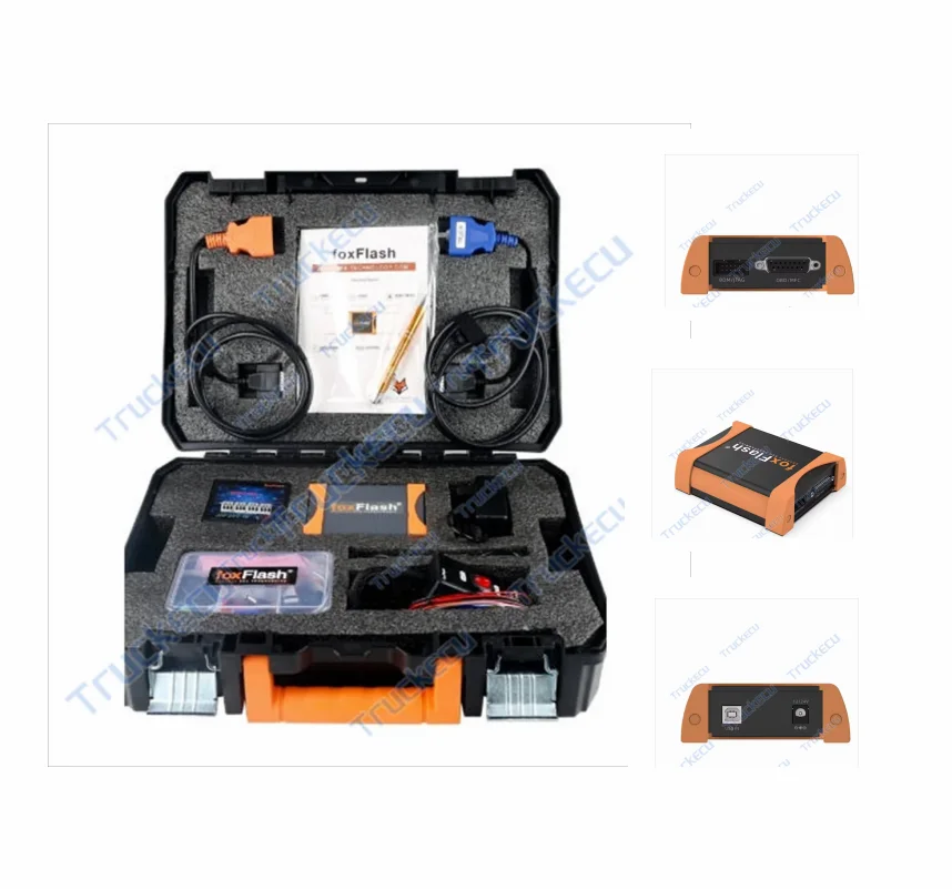 

for FoxFlash V1.4.2 Super Strong ECU TCU Clone Chip Tuning Tool Full Free Update VR Reading OTB adapter Auto Checksu GPT Boot