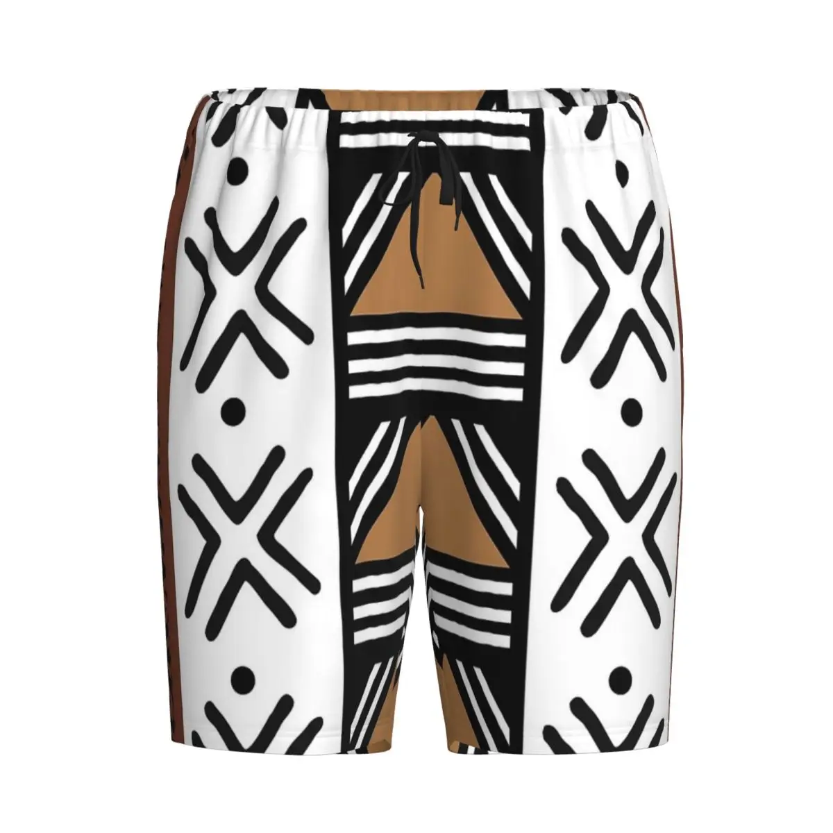 

Custom African Tribal Bogolan Pattern Shorts Sleeping Pants Men Pajama Pants Lounge Sleep Sleepwear Bottoms
