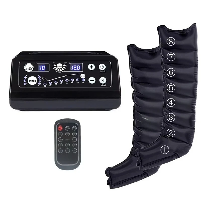 Leg Recovery System Foot Massager Air Compression Therapy System Massage Free Spare Parts for Commercial