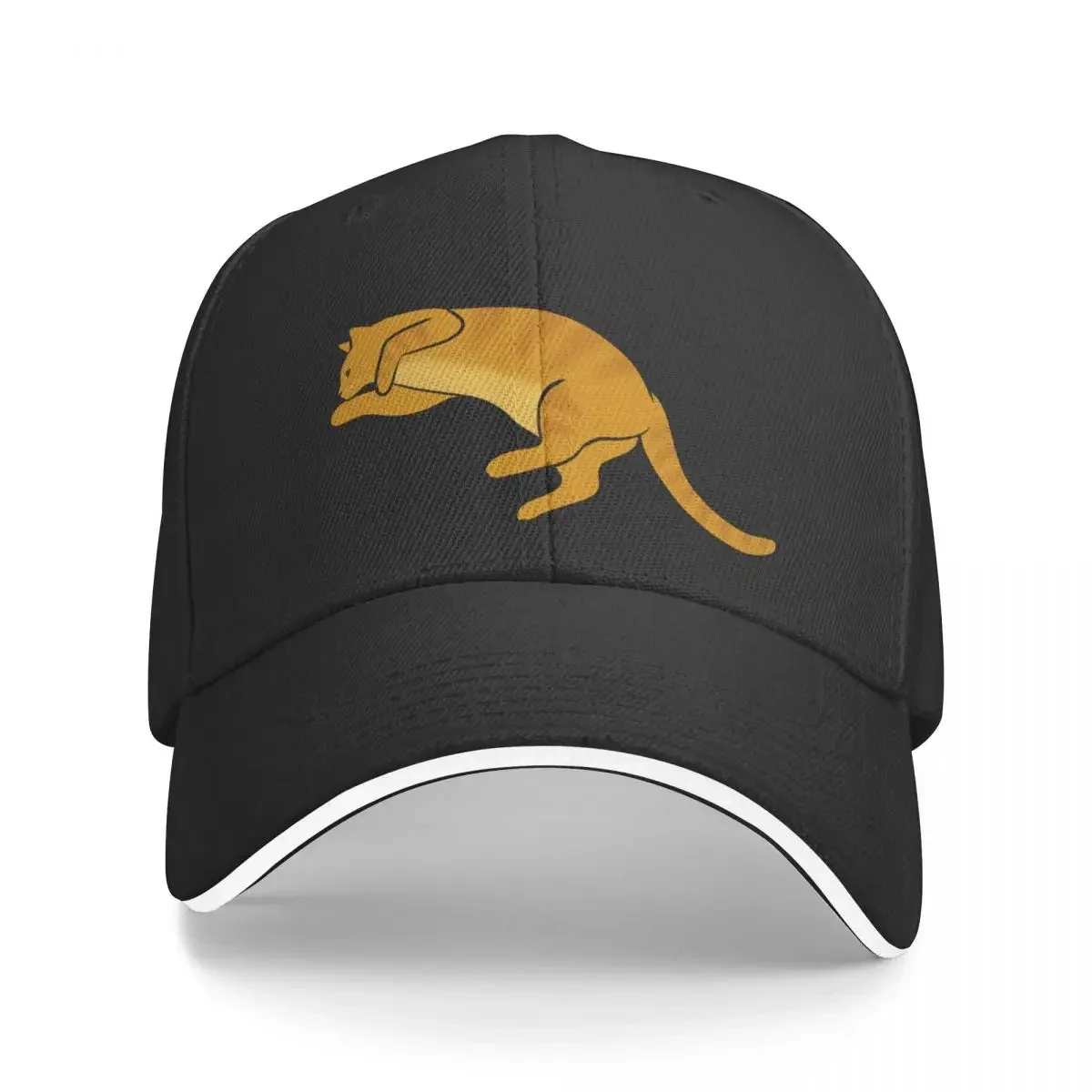

Orange tabby cat Baseball Cap custom Hat Luxury Hat Icon New In The Hat Baseball For Men Women's