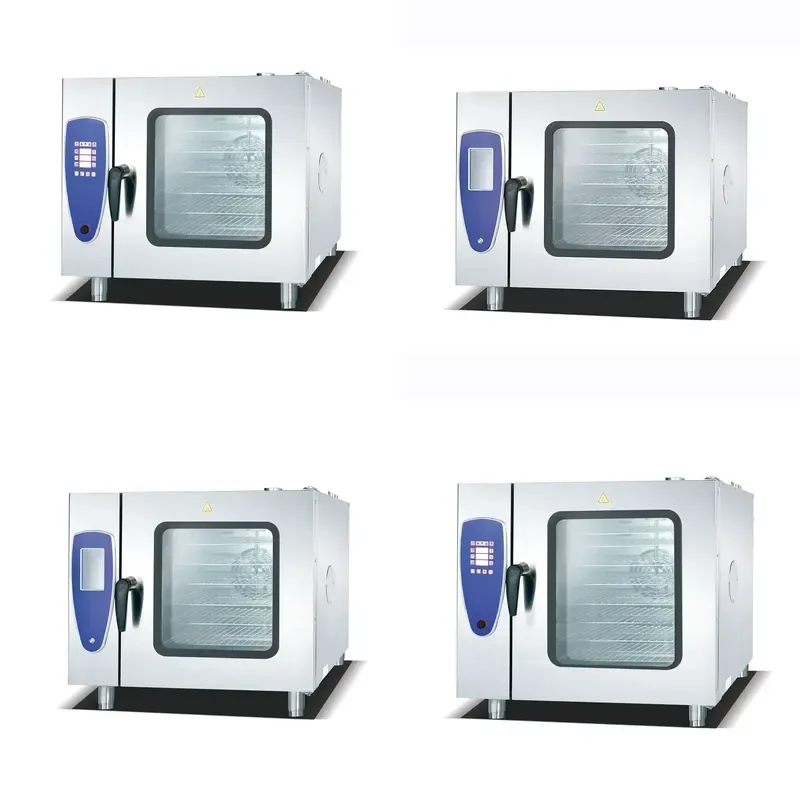 2026 Commercial Baking Equipment 6 Trays Electric Combi Steamer Oven for Sale