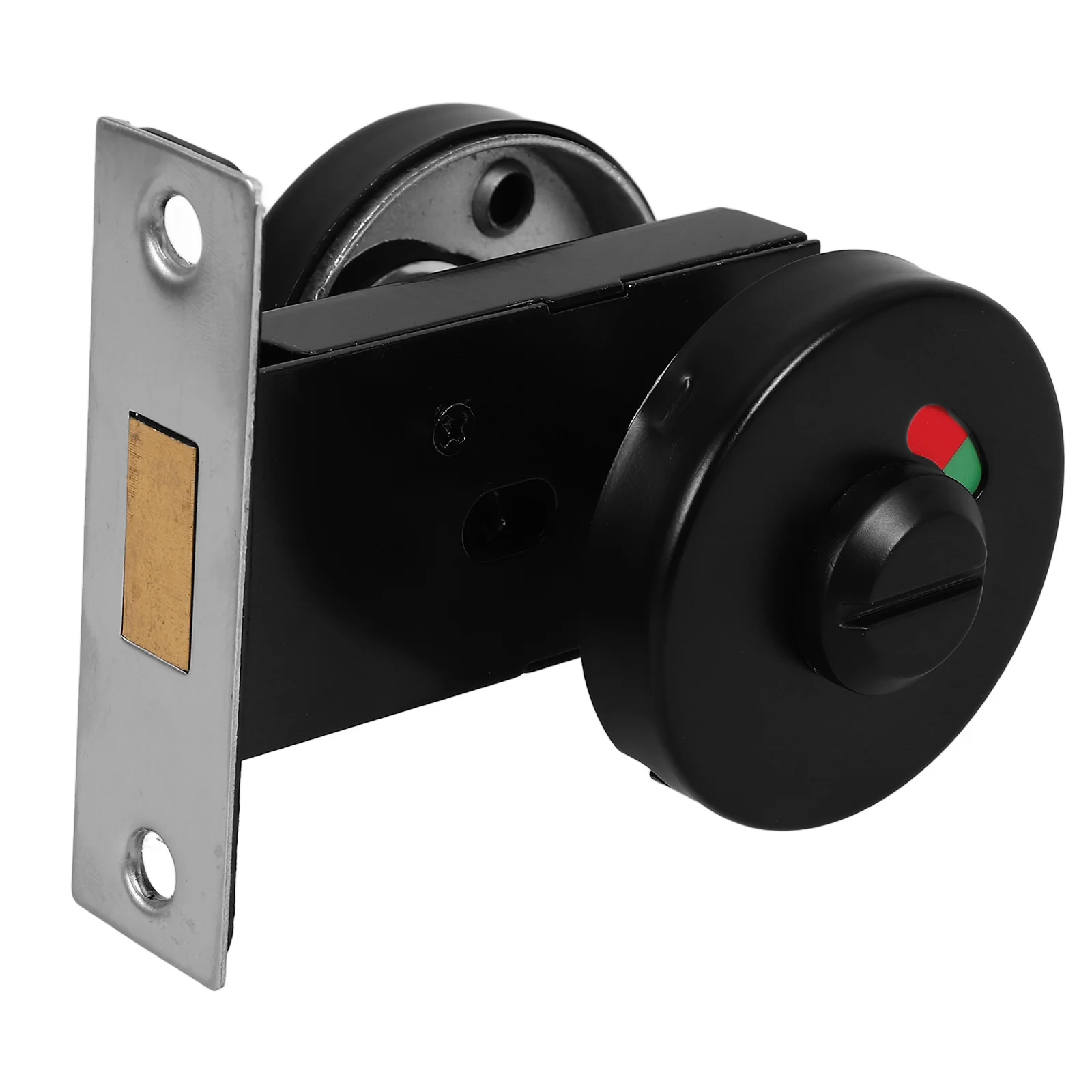 

Stainless Steel Restroom Privacy Indicator Lock Keyless Door Lock for Public Bathroom Commercial Privacy Handle