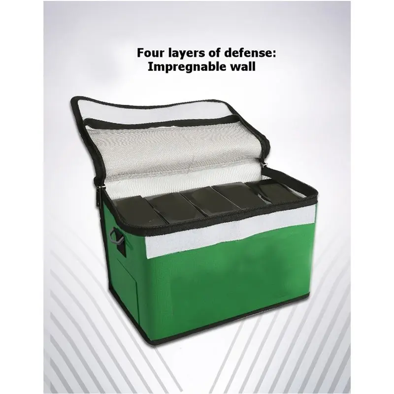 AT41 Lipo Battery Safe Bag Fireproof Explosionproof Guard Portable RC Lipo Battery Storage Handbag