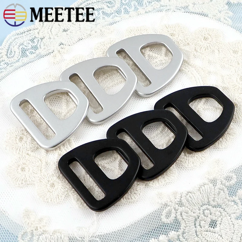 

10/20Pcs 15-38mm Metal Buckles Bag Strap Tri-Glide Slider Clasp Pet Collar Webbing Adjust Ring Buckle DIY Handbags Accessories