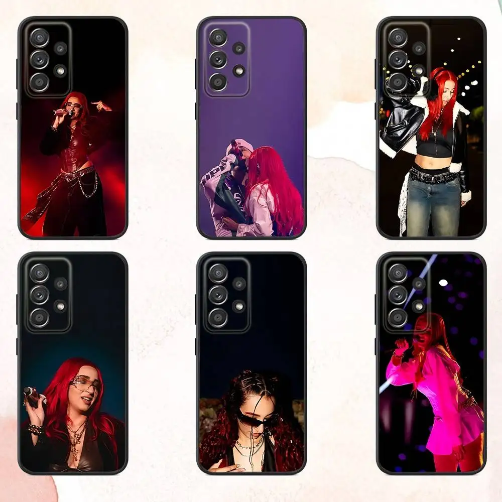 

D-De La Rose Singer Phone Case For Samsung S25,S24,S21,S22,S23,S30,Ultra,S20,Plus,Fe,Lite,Note,10,9,5G Black Cover