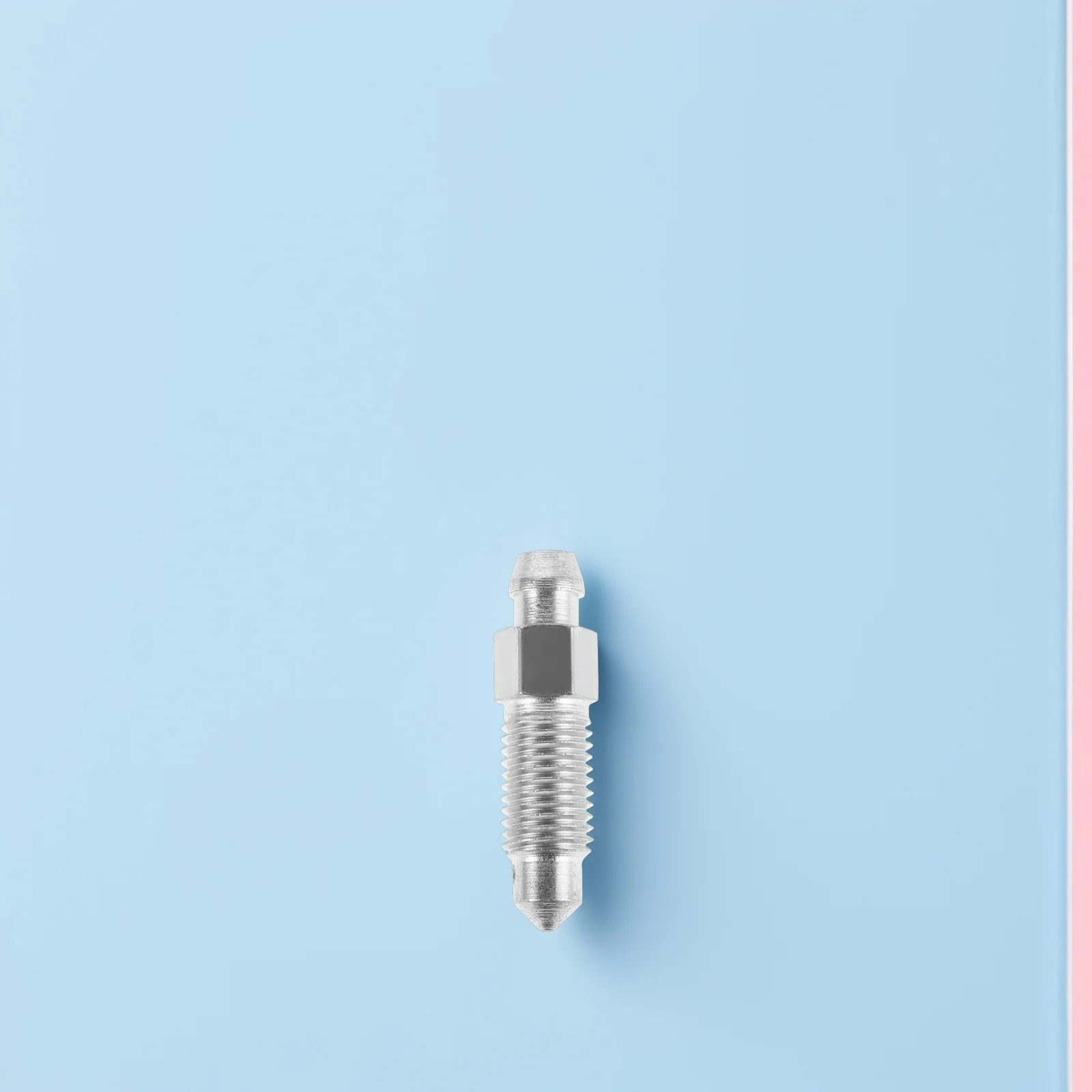 

2pcs Galvanized Iron Bleed Screw for Motorcycle Brake Caliper Air Bleeder Valve Oil Drain Screw Metal Component