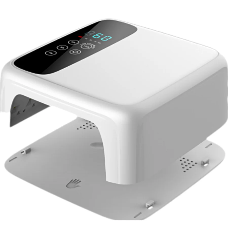 Professional Cordless 15600mah 72w Gel Dryer Nail Lamp Nail Polish Dryer With Sensor 4 Timer