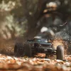 RC 트럭 아웃캐스트 4X4 4S BLX 1/10TH 4WD 스턴트 트럭 RTR(배터리 및 충전기 미포함), 건메탈, 4