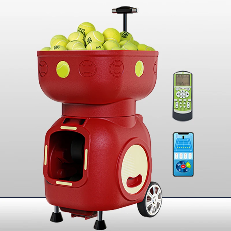 Machine à balles de tennis automatique pour une personne, équipement d'entraînement, alimentation, T5, 7e génération