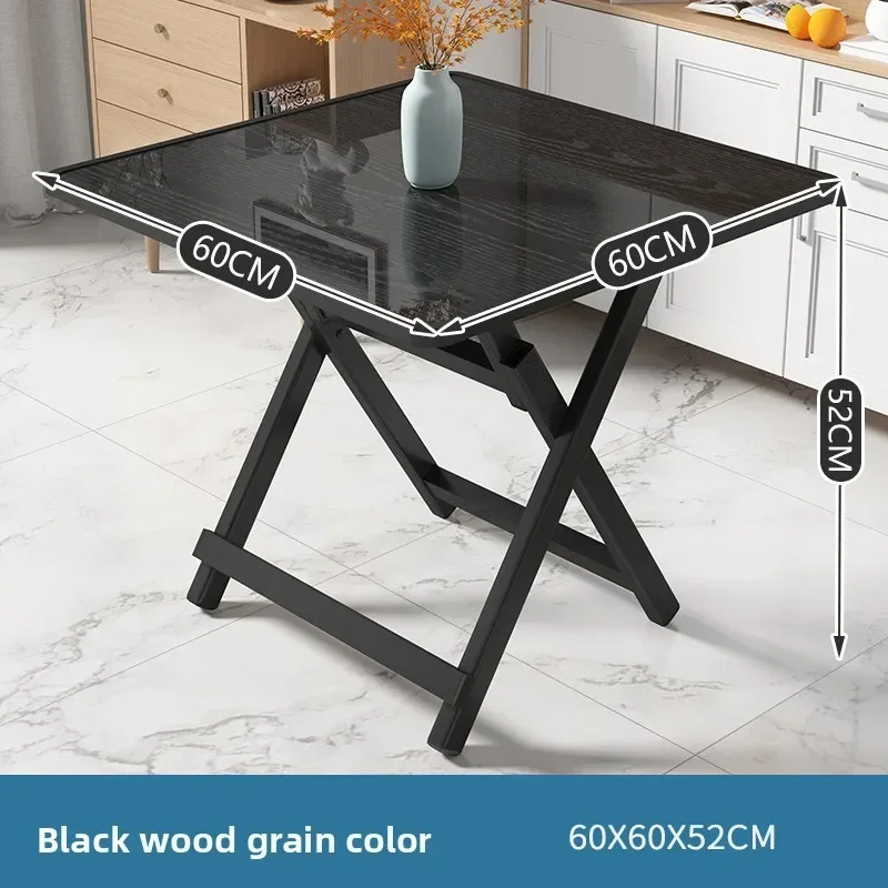 Compact Foldable Dining Table Lightweight Portable Small Apartment Outdoor Market Stall Home Dinning Table