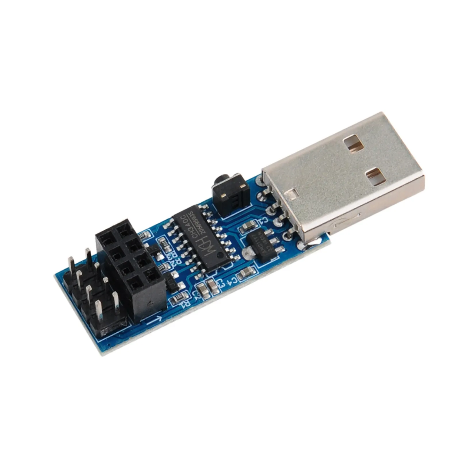 USB to ESP8266 1C ESP-01 ESP-01S Prog WiFi Programmer Downloader with RESET Auto-download Circuit