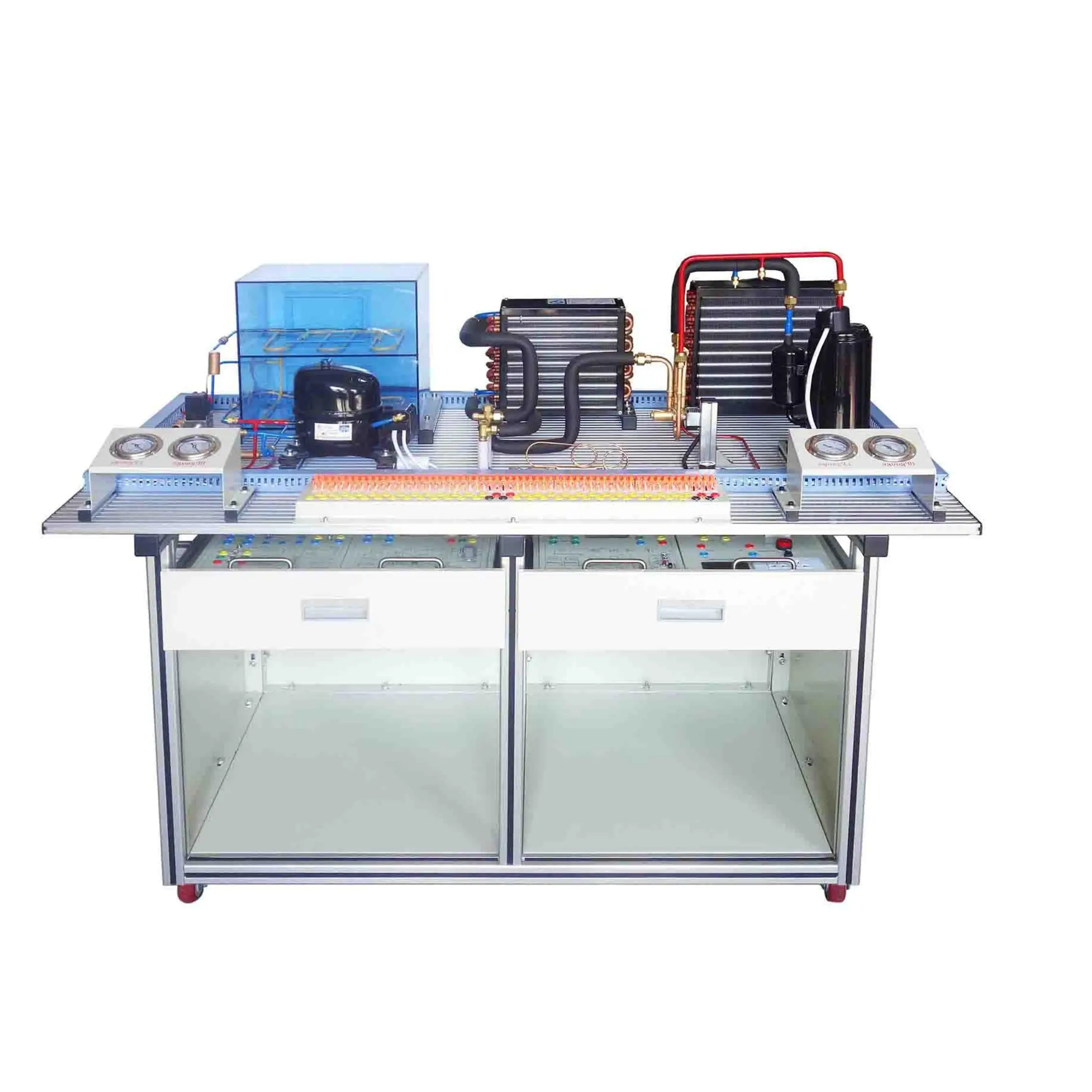 CRI-101 Refrigerator Air Conditioning System Didactic Trainer Educational Training Lab Equipment for Laboratory Engineer CHOIEO