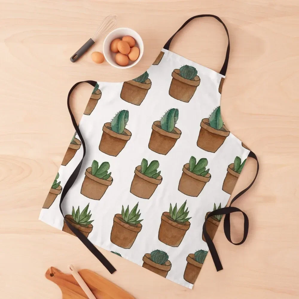 Cacti Apron Waterproof Kitchen For Women Woman Kitchens For Kitchen Women Apron